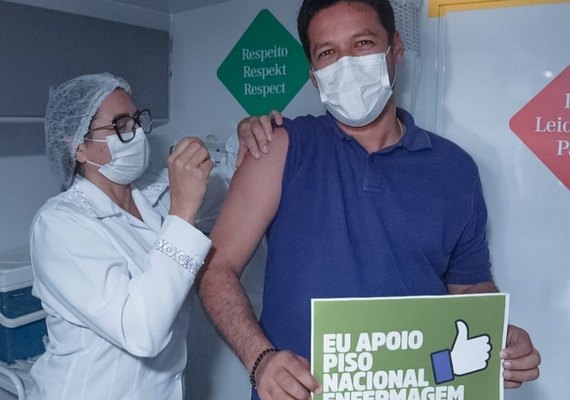 Rodrigo Cunha reafirma defesa da aprovação do piso nacional da enfermagem