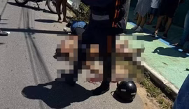 Tia e sobrinha morrem em acidente de moto após colisão com poste em Arapiraca