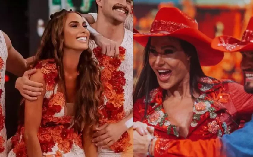 Briga entre Nicole Bahls e Gracyanne Barbosa no 'Dança dos Famosos' vem à tona
