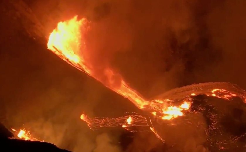 Vulcão Kilauea entra em erupção no Havaí