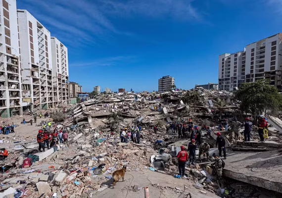 Venezuela registra novo tremor após terremoto duplo; cerca de 1,5 mil mortos