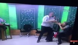 Ex-presidente do Inter agride jornalista ao vivo em programa; assista