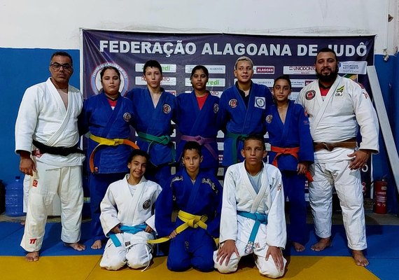 Atletas AFPA integram Seleção Alagoana no Campeonato Brasileiro de Judô em Curitiba