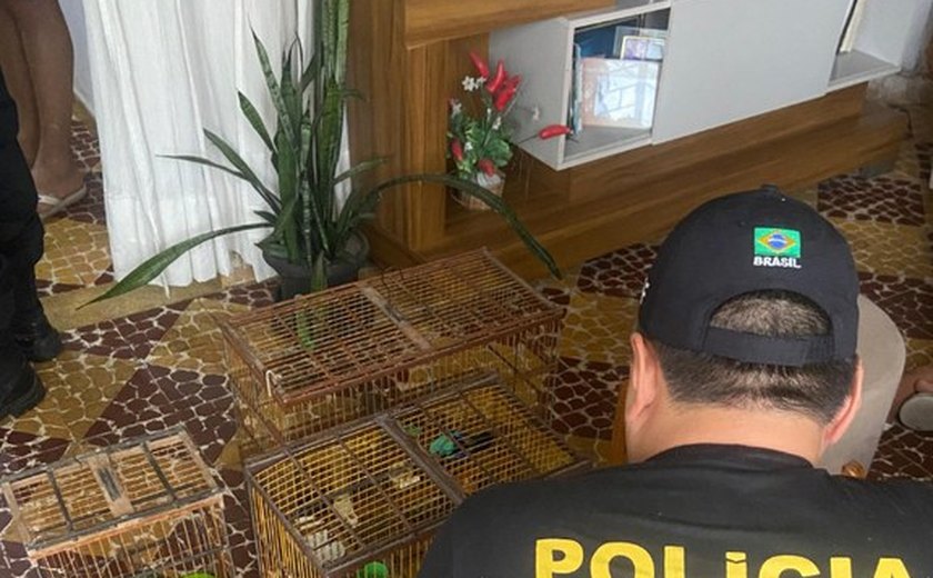 PF investiga o desvio de aves de um zoológico em Alagoas