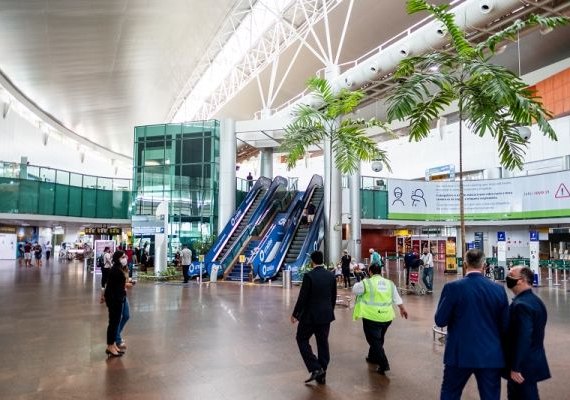 Fluxo de passageiros sobe 9,20% no Aeroporto Zumbi dos Palmares