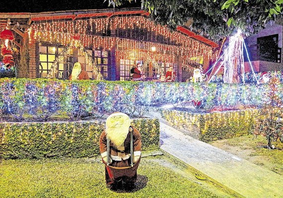 Ano difícil não intimida decoração natalina na capital alagoana