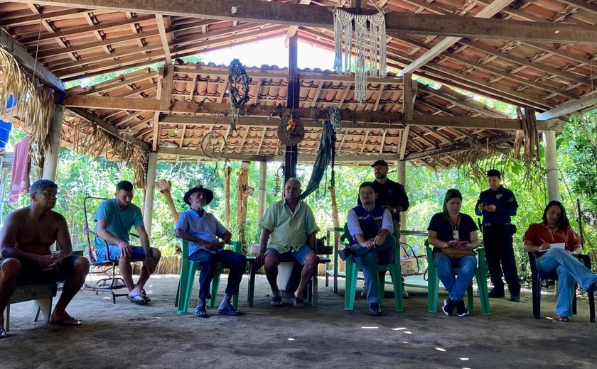 MPF visita aldeias Mata da Cafurna e Monte Alegre, na Terra Indígena Xucuru Kariri, em Alagoas