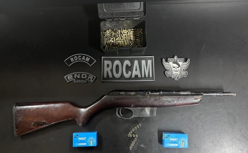 Ação do Policia Militar aprende armas e drogas durante a ultima semana de novembro