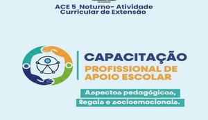 Centro de Educação promove formação para profissionais de apoio escolar