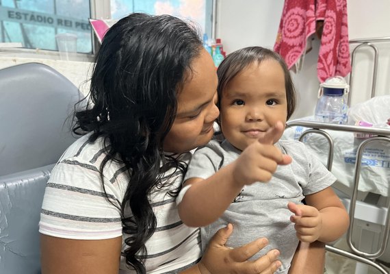 HGE salva a vida de criança de 3 anos com pneumonia que causou derrame pleural