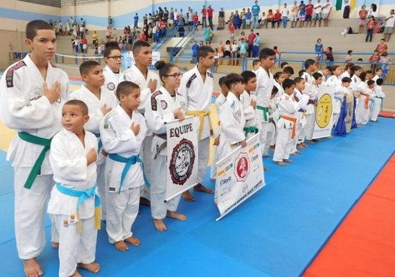 Centenas de atletas participam da segunda etapa do Alagoano de Judô