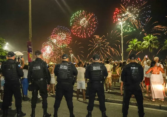 Segurança no réveillon do Rio tem prisões por reconhecimento facial