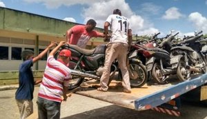 PM e Detran iniciam retirada de 586 veículos do pátio do 3º Batalhão de Arapiraca