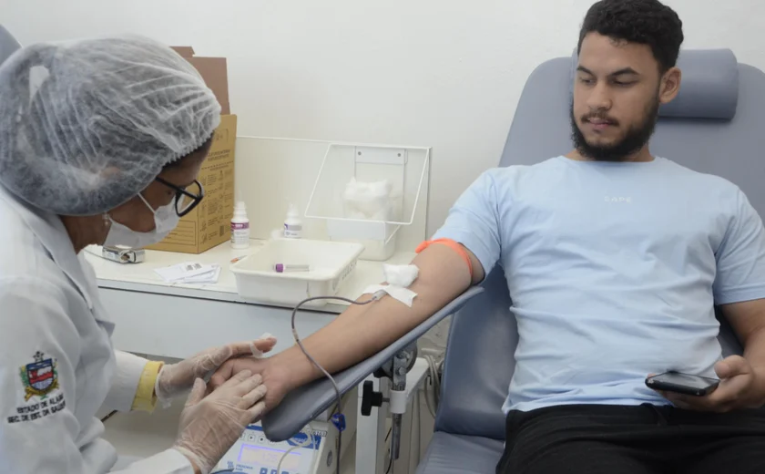 Hemoal divulga horários especiais para doação de sangue no feriadão de Tiradentes