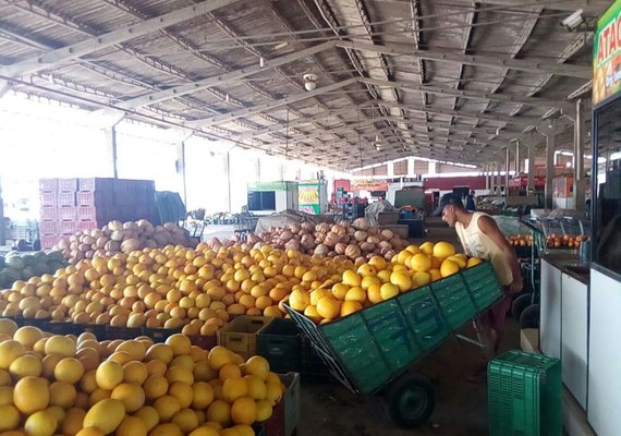 Ceasa reduz abastecimento por conta da greve dos caminhoneiros