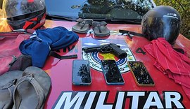 PM/AL recupera veículos e apreende simulacro e drogas