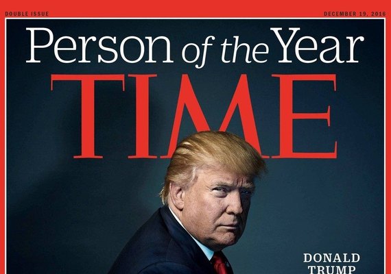Donald Trump é escolhido a personalidade de 2016 pela revista 'Time'