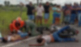 Acidente deixa um morto e outro ferido em AL-115