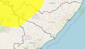 Inmet emite alerta de baixa umidade para 16 municípios do sertão de Alagoas