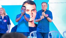 Ao lado de Ronaldo Lessa, João Folha lança campanha em Maceió