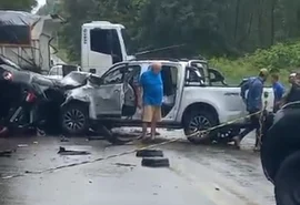 Acidente entre caminhonete e carro de passeio  deixa uma pessoa morta na BR-316, em Atalaia