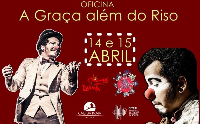 Grupo Clowns de Quinta promove oficina para palhaços de hospitais