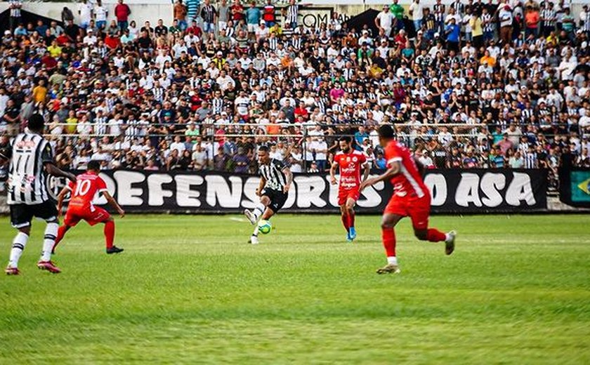 ASA-AL  perde para  Pouso Alegre-MG jogando em casa