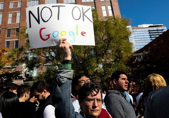 Em todo o mundo, funcionários do Google protestam contra assédio sexual