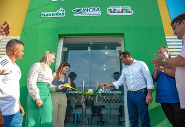 Incra e a Prefeitura de Flexeiras inauguraram uma Sala da Cidadania