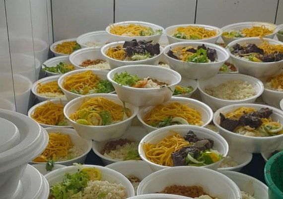 Comércio de quentinhas é interditado na Ponta da Terra