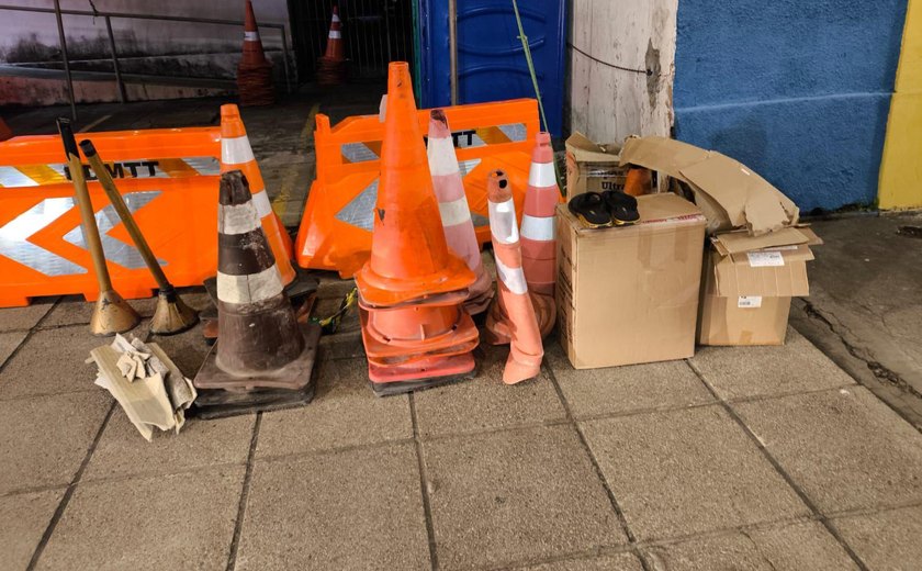 Guarda Municipal e DMTT coíbem cobranças abusivas de flanelinhas no São João Massayó