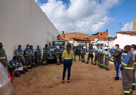 Trabalhadores da Parceria Engenharia realizam assembleia de aprovação de pauta