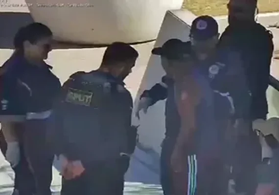 Botão de Emergência acionado na Orla de Maceió  salva idoso com dificuldade para respirar