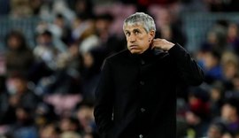 Barcelona demite técnico espanhol Quique Setién