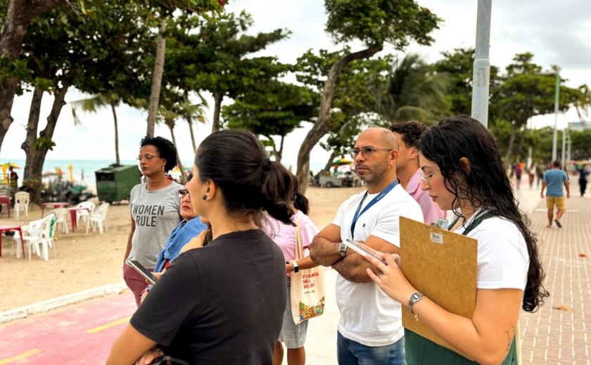 Comitê Gestor do PGI vistoria trecho da orla entre Pajuçara e Jacarecica