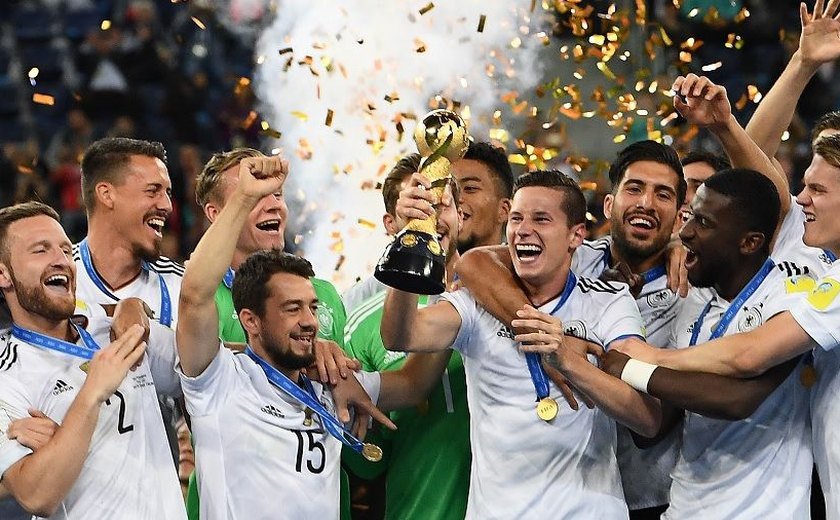 Alemanha vence Chile e é campeã da Copa das Confederações pela 1ª vez