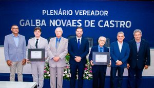 Câmara concede Título de Cidadão de Maceió aos empresários José Guido e James Thorp