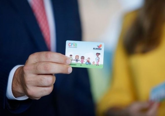 Governo inicia entrega do Cartão Cria em Maceió na próxima segunda-feira (22)