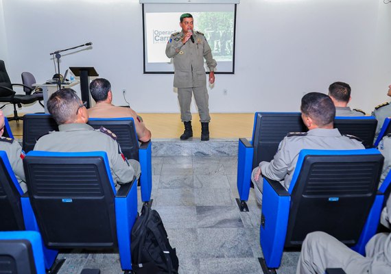 PM reúne gestores responsáveis pela elaboração do plano de segurança do Carnaval
