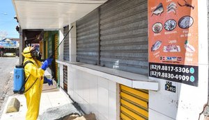 Centro de Maceió receberá mutirão de limpeza e desinfecção