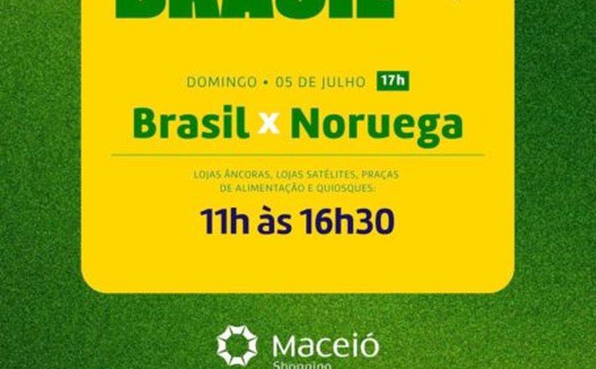 Confira horário de funcionamento do shopping neste domingo (5)