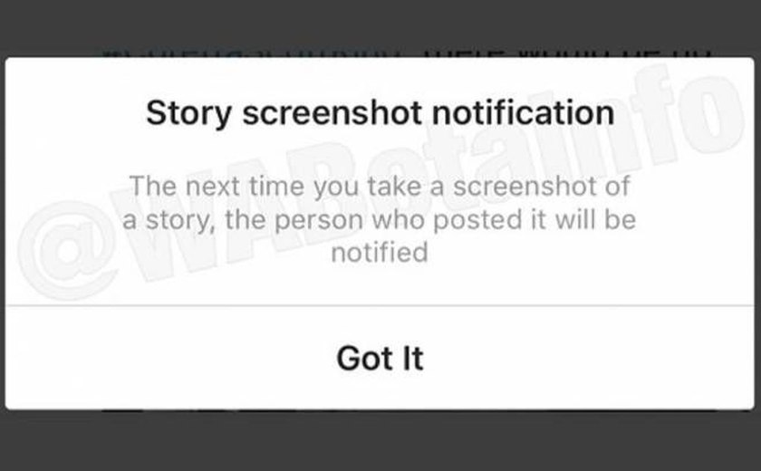 Em breve, Instagram pode informar ao usuário se alguém tirou print de sua história