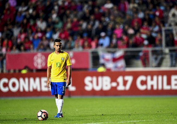 Destaque na goleada do Brasil, meia Allanzinho ressalta foco do sub-17