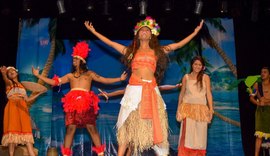 Espetáculo 'Moana: O Musical' será apresentado neste domingo no Teatro Deodoro