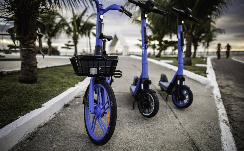 Conheça as regras para circular com patinetes e bicicletas elétricas em Maceió