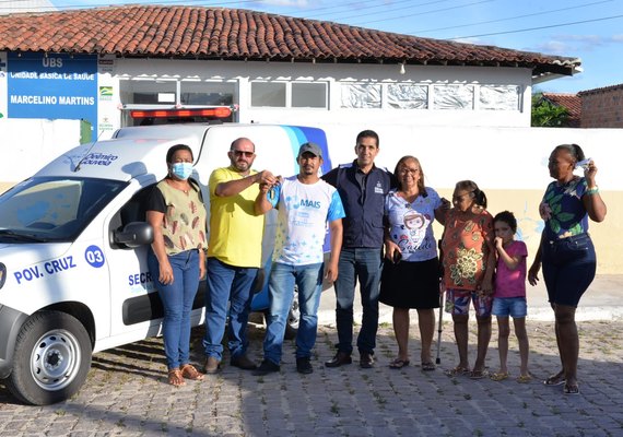 Unidades de saúde do Salgado e Povoado Cruz contam com novas ambulâncias