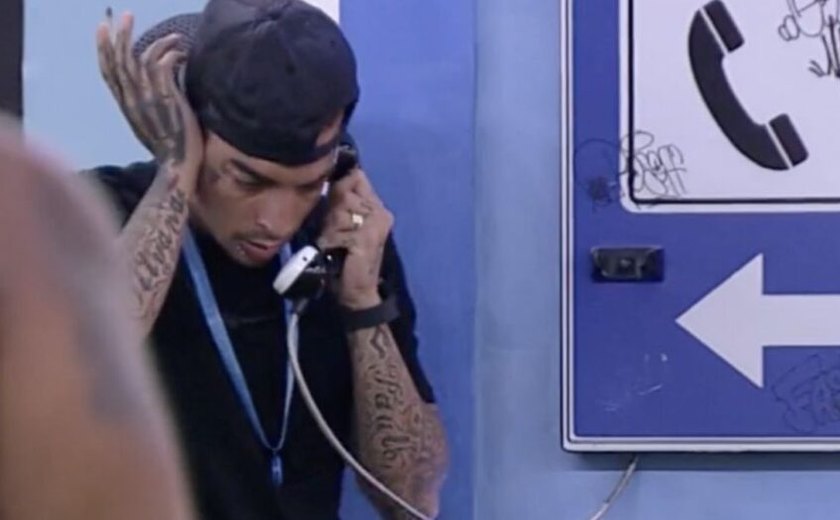 'Big Brother Brasil 23': MC Guimê atende ao Big Fone e indica Key Alves e Cezar Black ao Paredão