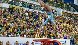 Rebeca Andrade volta com ouro no Pan-Americano de ginástica artística