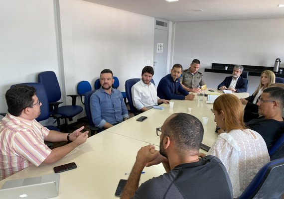 SSP e FAF discutem estratégias de combate à violência nos estádios alagoanos