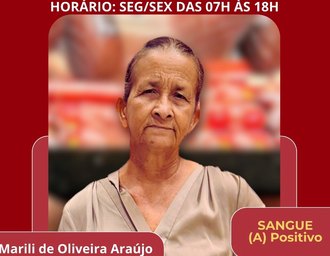 Campanha busca doadores de sangue para moradora de Paulo Jacinto